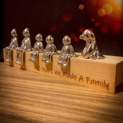 Eternal Family Relationship Sculpture - Unity-Nora Luxe