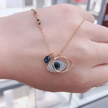 Evil Eye Necklace and Bracelet Set - Amira-Chain-Nora Luxe
