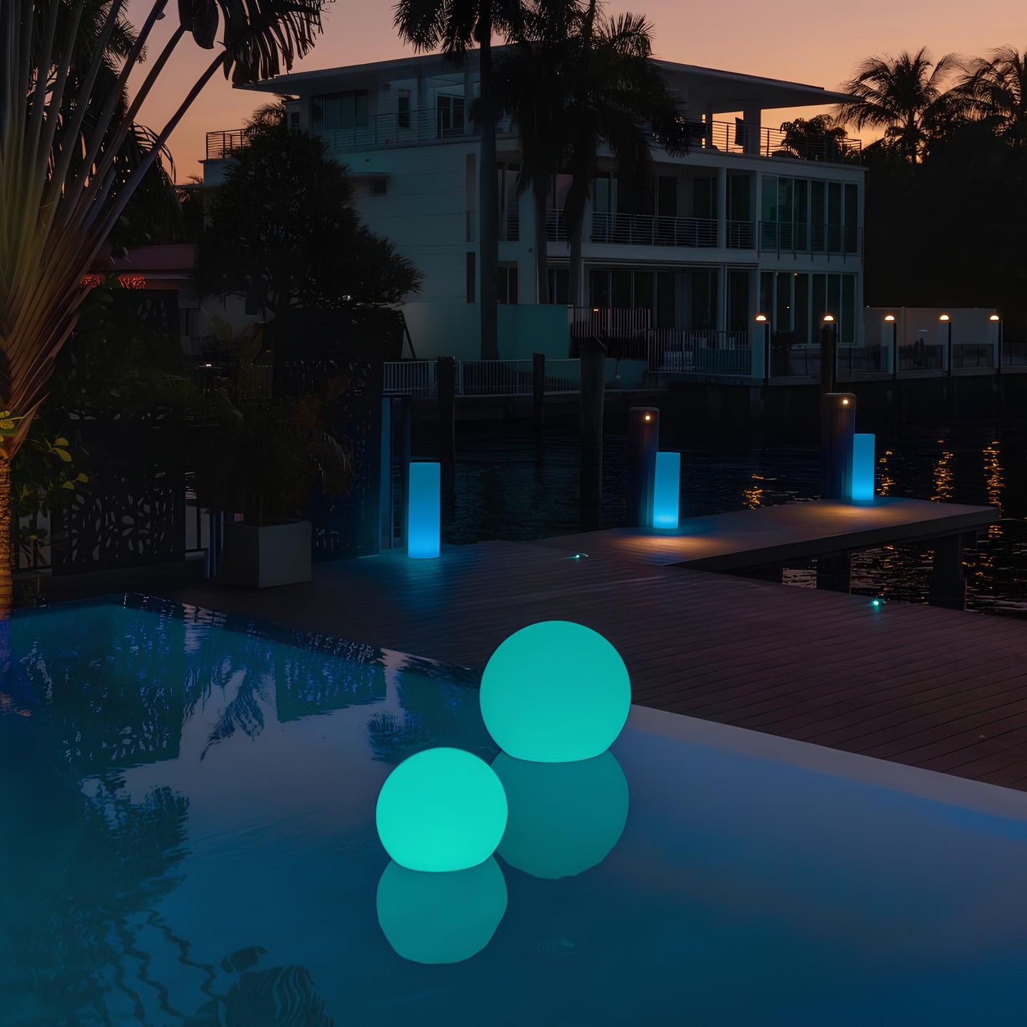 Wireless Ambient Lamp for Indoor & Outdoor Use - LumaSphere