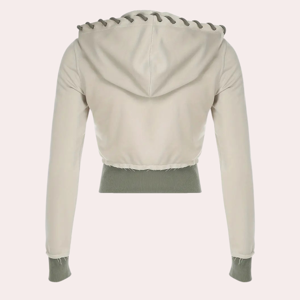 Fashionable Ladies' Jacket with Hood - Elise-XS-Nora Luxe
