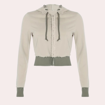 Fashionable Ladies' Jacket with Hood - Elise-XS-Nora Luxe