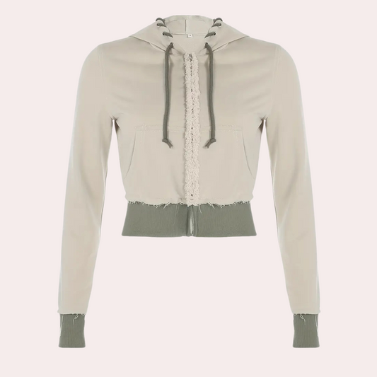 Fashionable Ladies' Jacket with Hood - Elise-XS-Nora Luxe