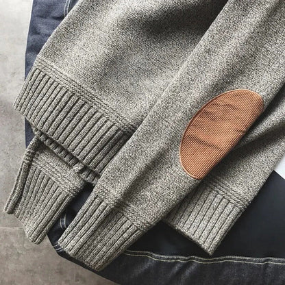 Fashionable Men's Sweater - Victor-Gray-M-Nora Luxe