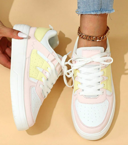Fashionable Women's Sneakers - Naya-Rainbow 2-2.5-Nora Luxe