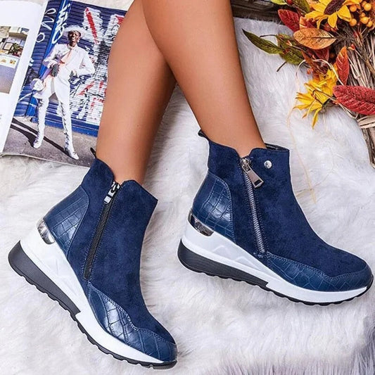 Ladies' Ankle Boots with Orthopaedic Support – Elena