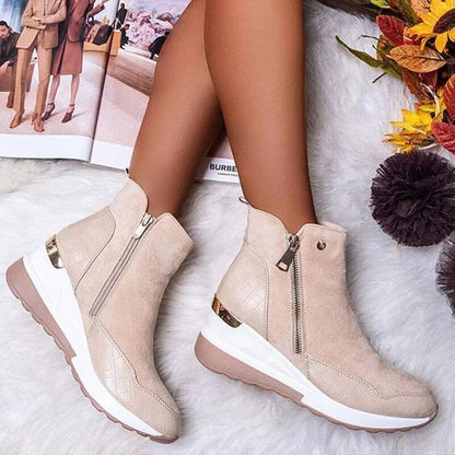 Ladies' Ankle Boots with Orthopaedic Support – Elena
