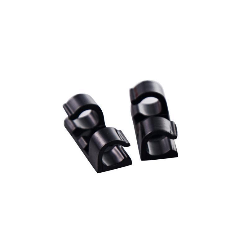 Finisher wire clamp-Black-20 pieces-Nora Luxe