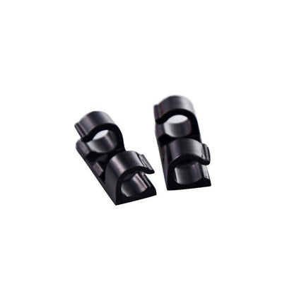 Finisher wire clamp-Black-20 pieces-Nora Luxe