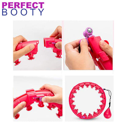 Fitness Hoop - FitHoop Pro-Pink-Nora Luxe