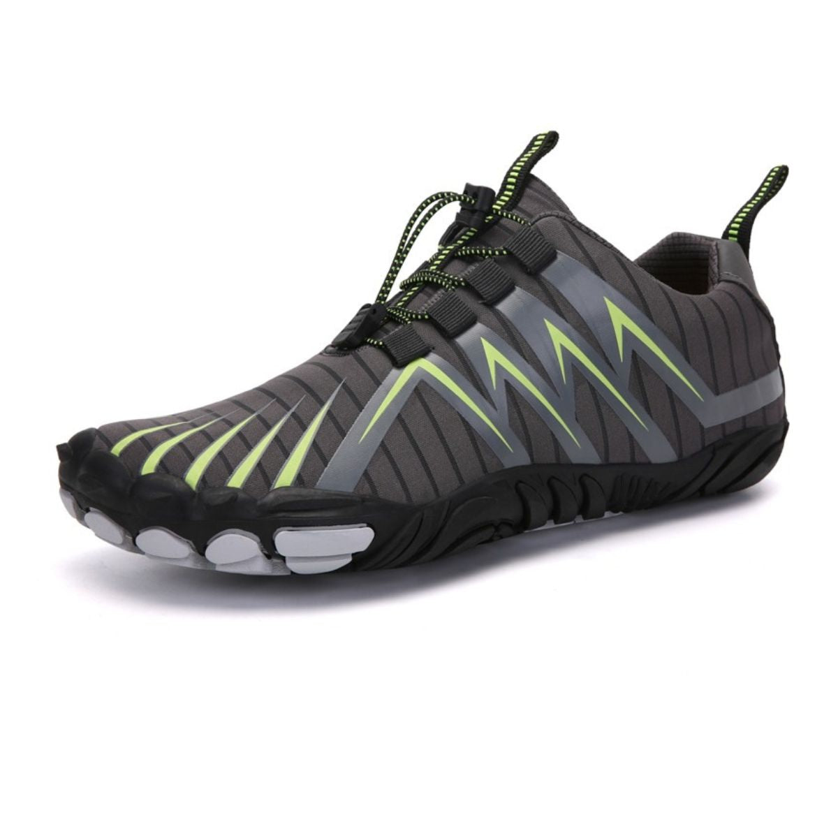 Flexible Barefoot Sneaker - Finn-Grey-4-The Livary