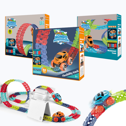 Flexible Montessori Play Path – FlexiTrack-46 Piece-Nora Luxe