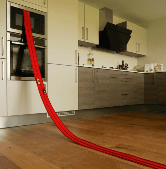 Flexible Play Lane with Vehicles – Zoomzy-Red-The Livary