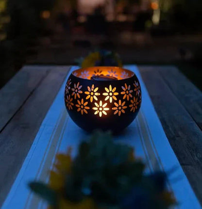 Flower Candle Lamp with Diffuser – Fleuris-The Livary