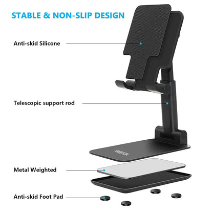 Foldable Phone and Tablet Holder - FlexStand-Green-Nora Luxe