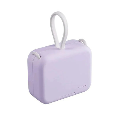 Foldable Power Bank - FoldCharge-Purple-Nora Luxe