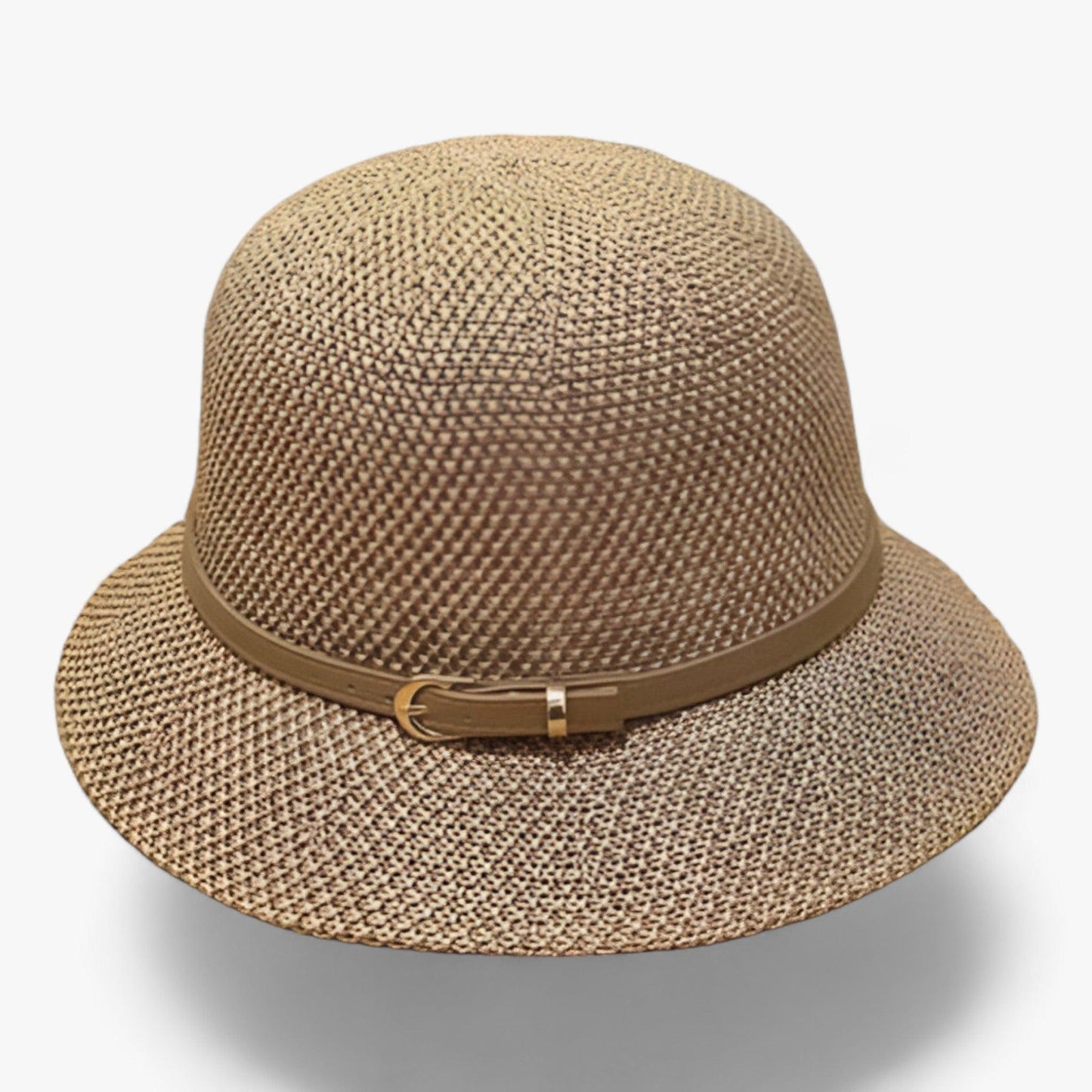 Foldable women's sun hat made of linen – Luma-Khaki-Nora Luxe
