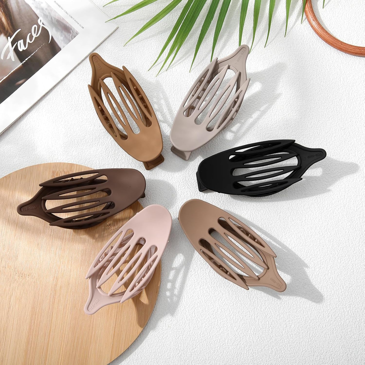 French Concord Hairpins - 6-Pack Volume Pins-Set 1-Nora Luxe