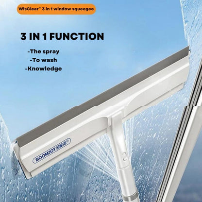 Functional 3-in-1 Window Cleaner - ClearView-Nora Luxe