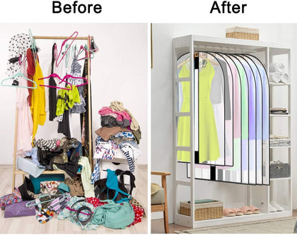 Extra-Long Dress & Gown Garment Bag – 71" (180.34 cm)Protective Covers with Handles