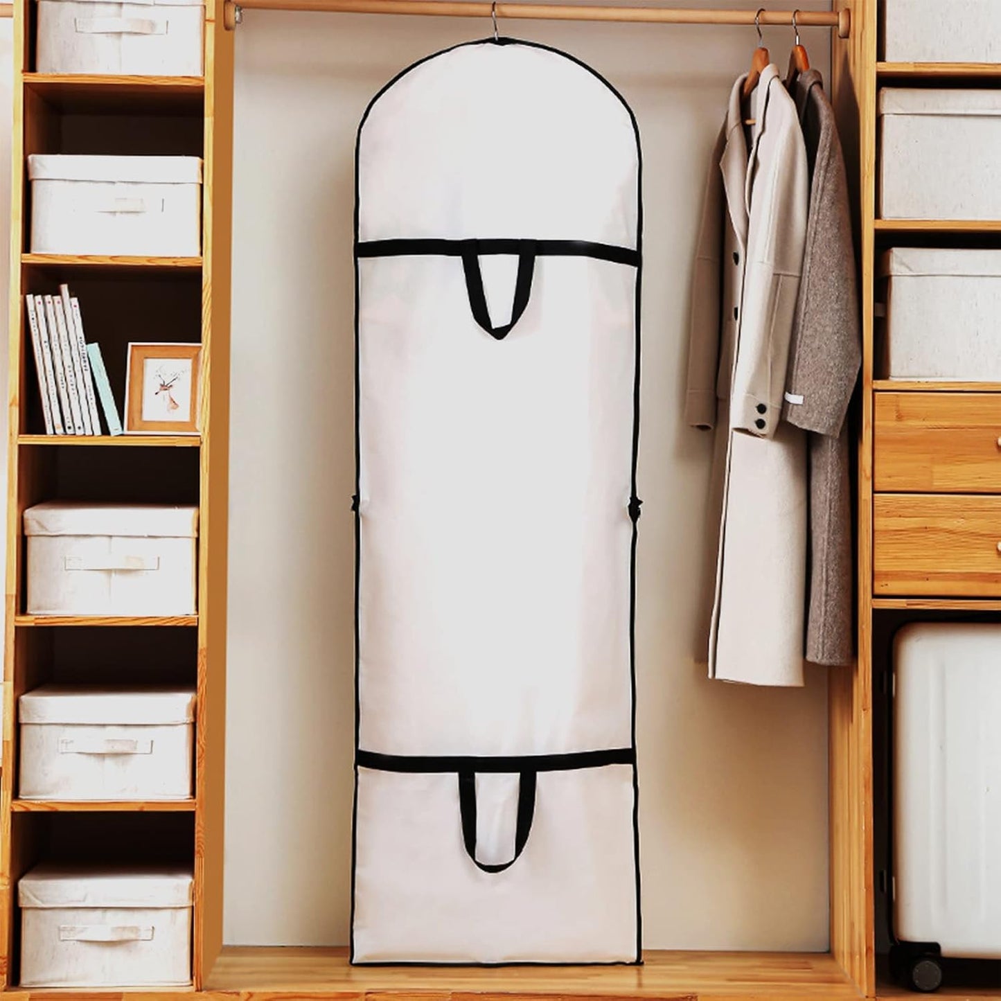 Extra-Long Dress & Gown Garment Bag – 71" (180.34 cm)Protective Covers with Handles