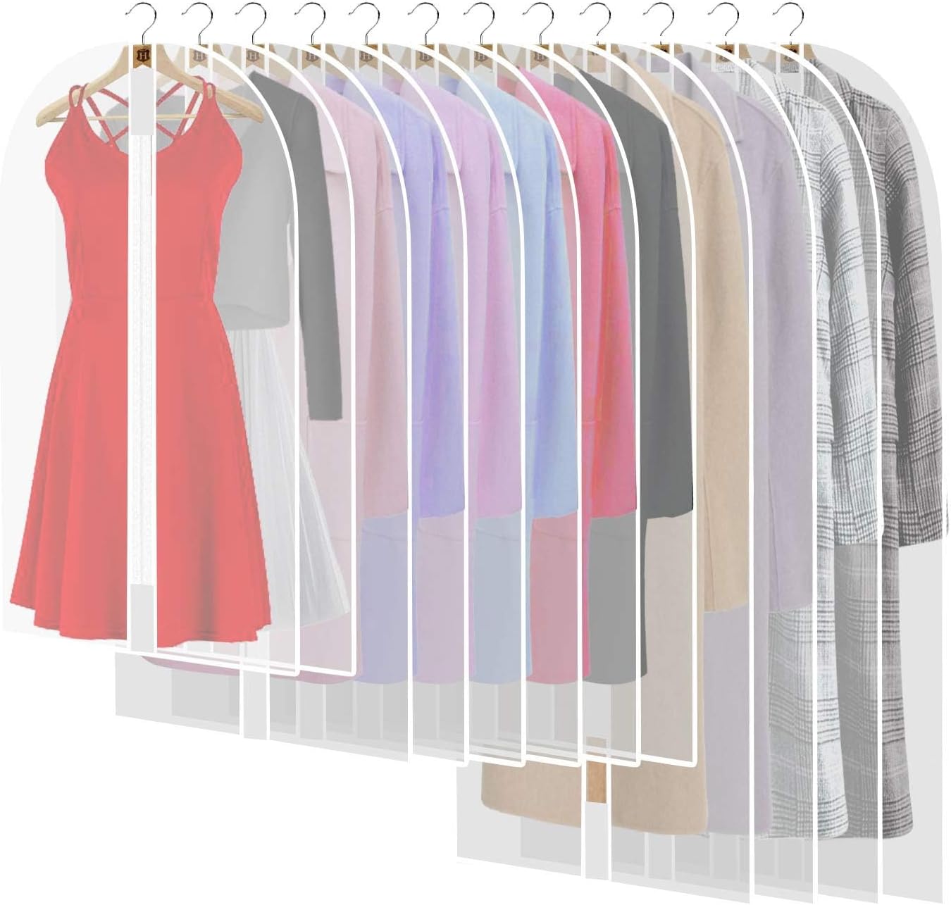Extra-Long Dress & Gown Garment Bag – 71" (180.34 cm)Protective Covers with Handles