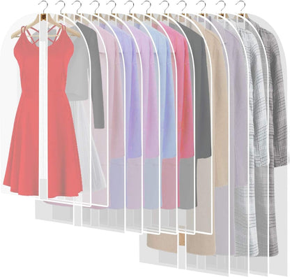 Extra-Long Dress & Gown Garment Bag – 71" (180.34 cm)Protective Covers with Handles