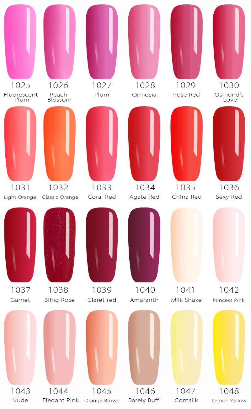 GEL NAIL VARNISH UV LED – LUXURY COLORS 0.41 fl oz-1001-Nora Luxe
