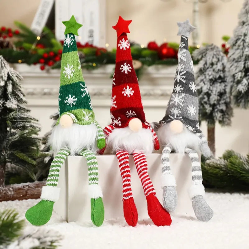 Glow-in-the-dark Christmas figure - GlowBuddy-Short Green-Nora Luxe