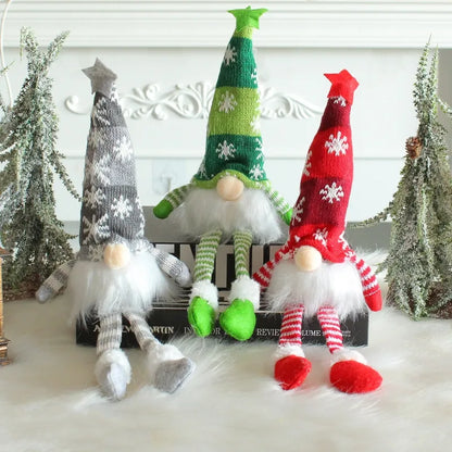 Glow-in-the-dark Christmas figure - GlowBuddy-Short Green-Nora Luxe