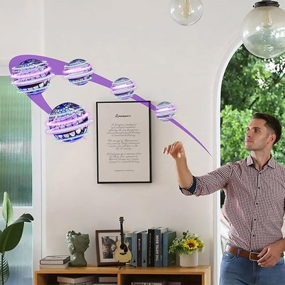 Glowing Boomerang Ball for Magical Play Fun - SkyGlider-Blue-Nora Luxe