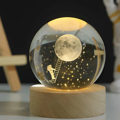 Glowing Sphere - CelestialGlow-Ladder to Heaven-Nora Luxe