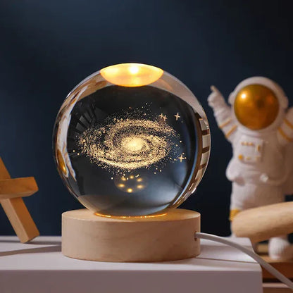 Glowing Sphere - CelestialGlow-Milky Way-Nora Luxe