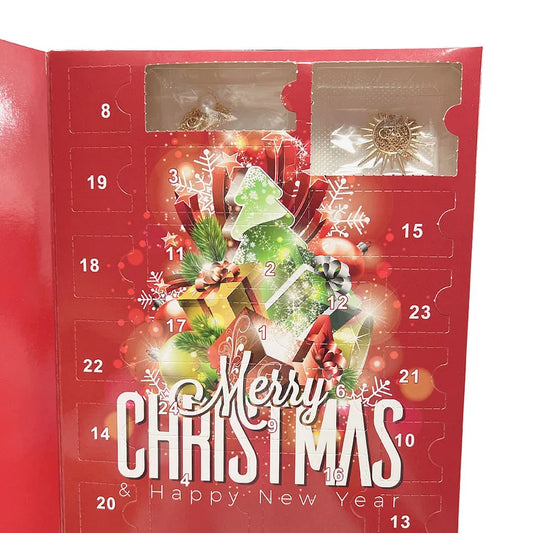 Gold/Silver Jewelry Advent Calendar - Livia-Box A-Nora Luxe