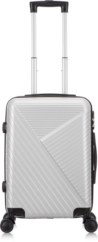 Hand luggage suitcase - Valencia-White-Nora Luxe