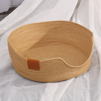 Handmade Comfortable Bed for Cats - LuxeSnooze-Man-S-Nora Luxe