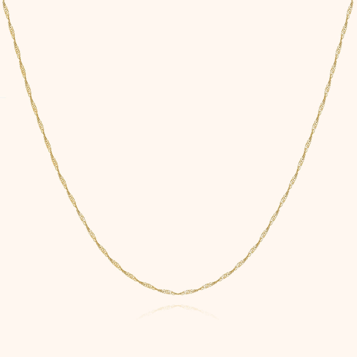 Hanging Necklace - Aurélie-Gold-Nora Luxe