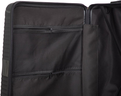 Hard Shell Blue Suitcase – Amalfi-M (65 L)-Nora Luxe