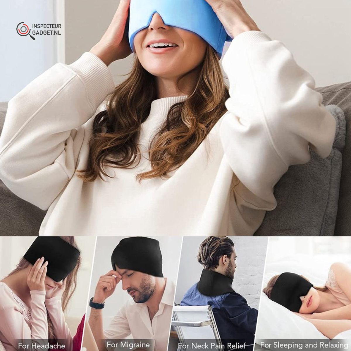 Headache Relief Mask - HeadEase-Nora Luxe