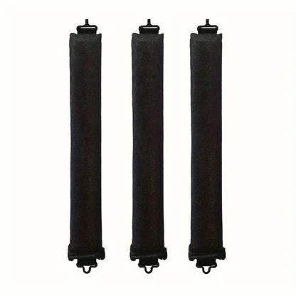 Heatless Hair Curler Set - Soft Curls While You Sleep-Black-3 pieces-Nora Luxe