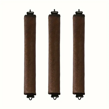 Heatless Hair Curler Set - Soft Curls While You Sleep-Brown-3 pieces-Nora Luxe