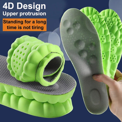 HIGH ELASTIC SPORTS INSOLES - CUSTOM SUPPORT & COMFORT-Gray-US 3.0-4.0-Nora Luxe