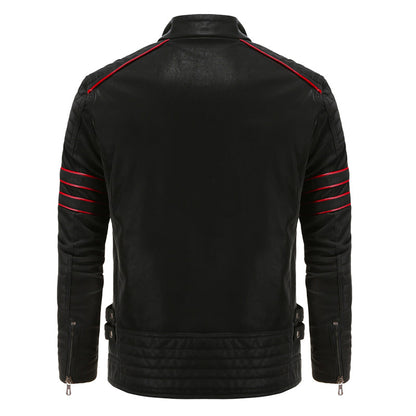 High-Quality Leather Wolverine Jacket - Atlas-Black-S-Nora Luxe