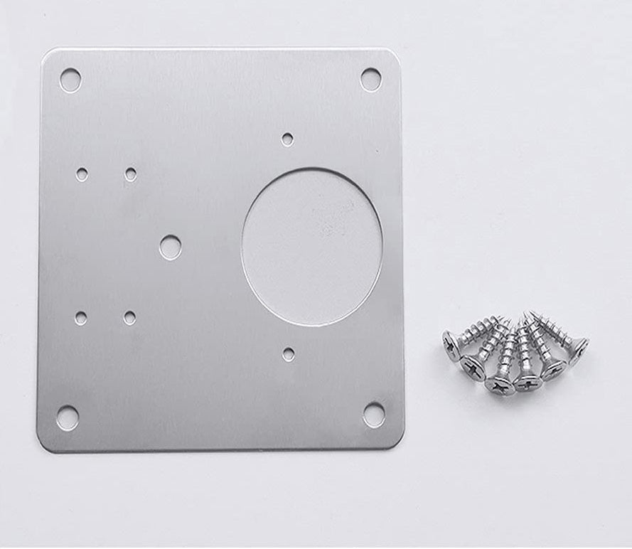 Hinge mounting plates for cabinet doors – Fixon-The Livary
