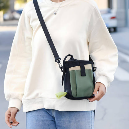 Hip Bag for Dog Training - SnackBuddy Training Pouch-Khaki-Nora Luxe