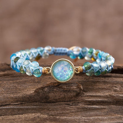 Hypnotic Blue Opal Bracelet - Liora-Nora Luxe