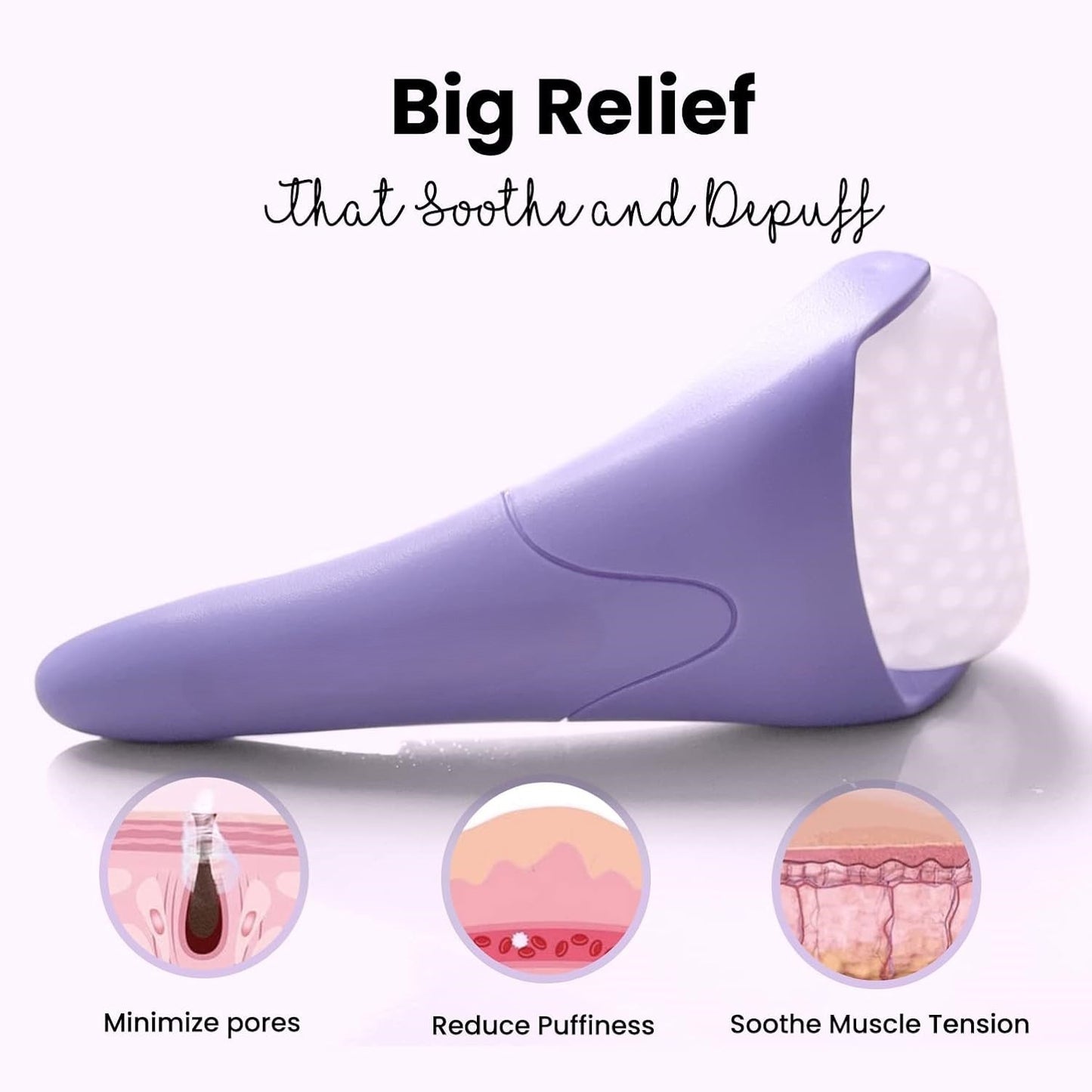 Ice Roller for the Face – Softens Wrinkles & Swellings!-Beige-Nora Luxe
