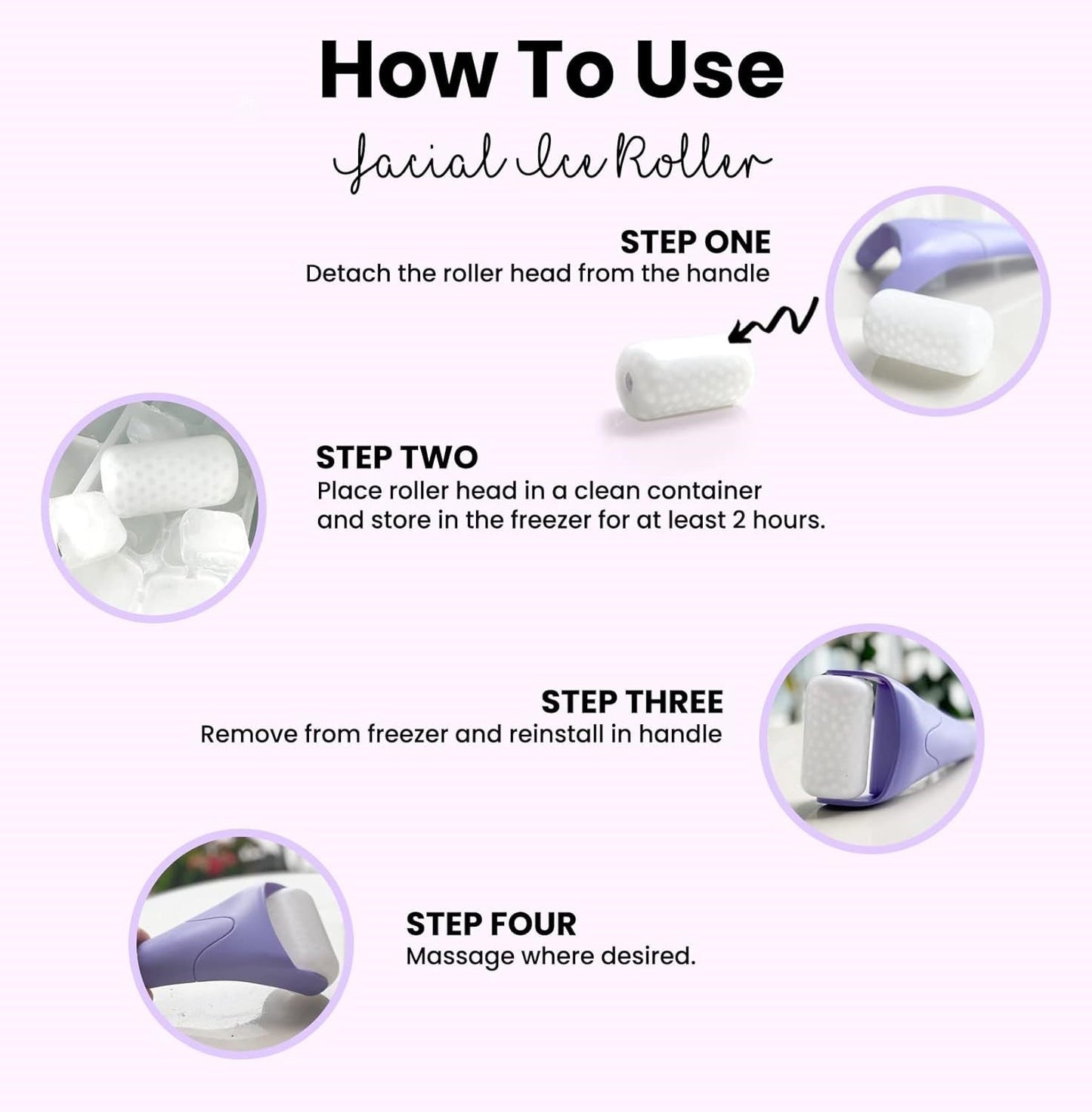 Ice Roller for the Face – Softens Wrinkles & Swellings!-Beige-Nora Luxe