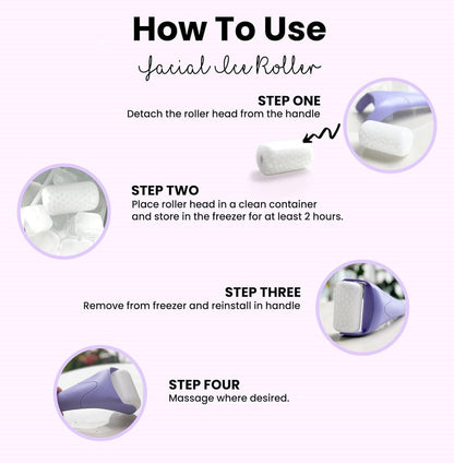 Ice Roller for the Face – Softens Wrinkles & Swellings!-Beige-Nora Luxe