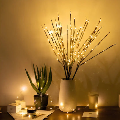 Illuminated Decorative Branches - LumaBranches-Willow twig-Nora Luxe