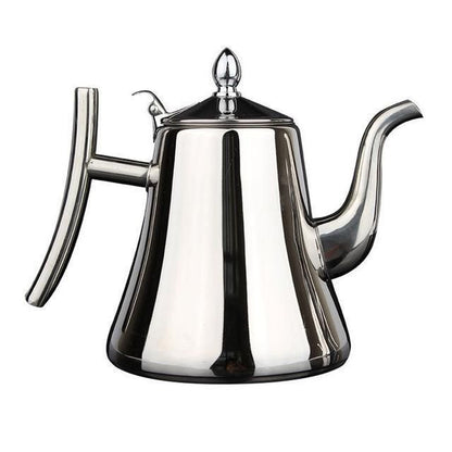 Induction Kettle made of Stainless Steel with Filter - AquaSteel-Gold-1L-Nora Luxe